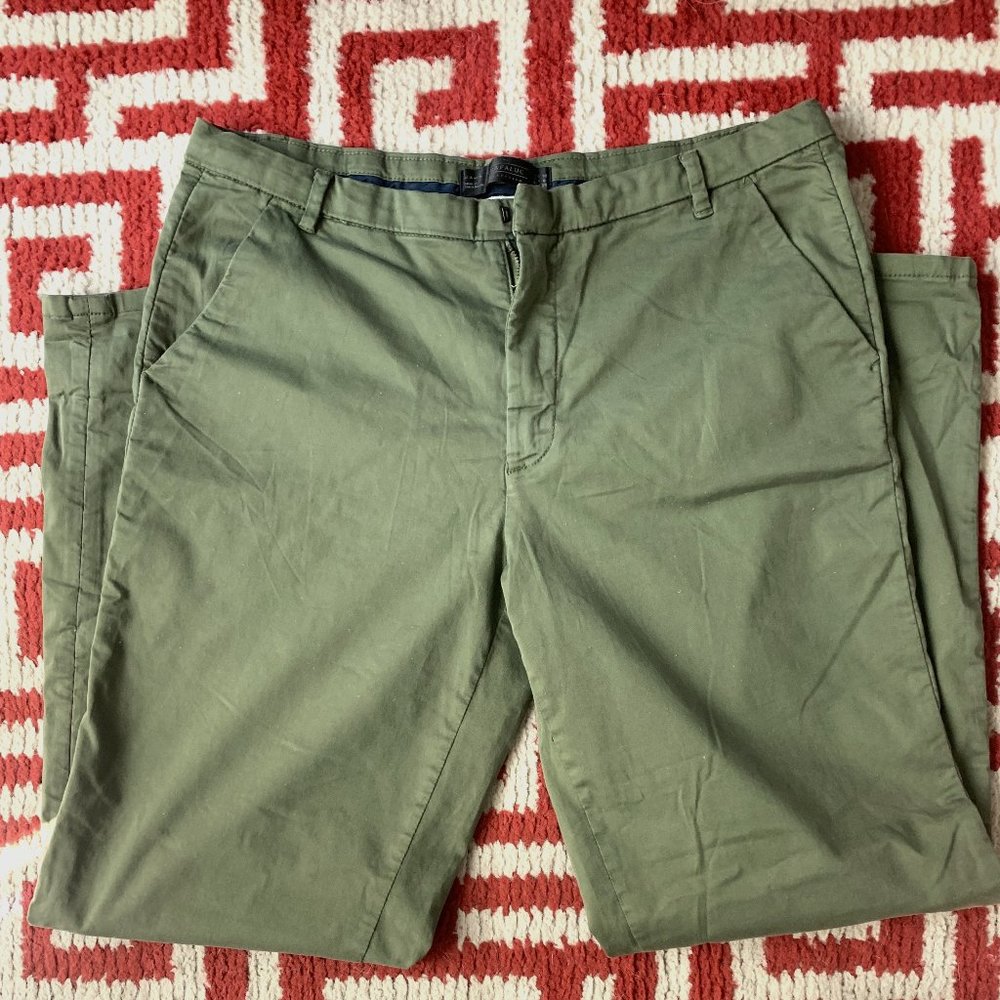 Zara - The Trafaluc Collection - Army Green Women's Chino Pants